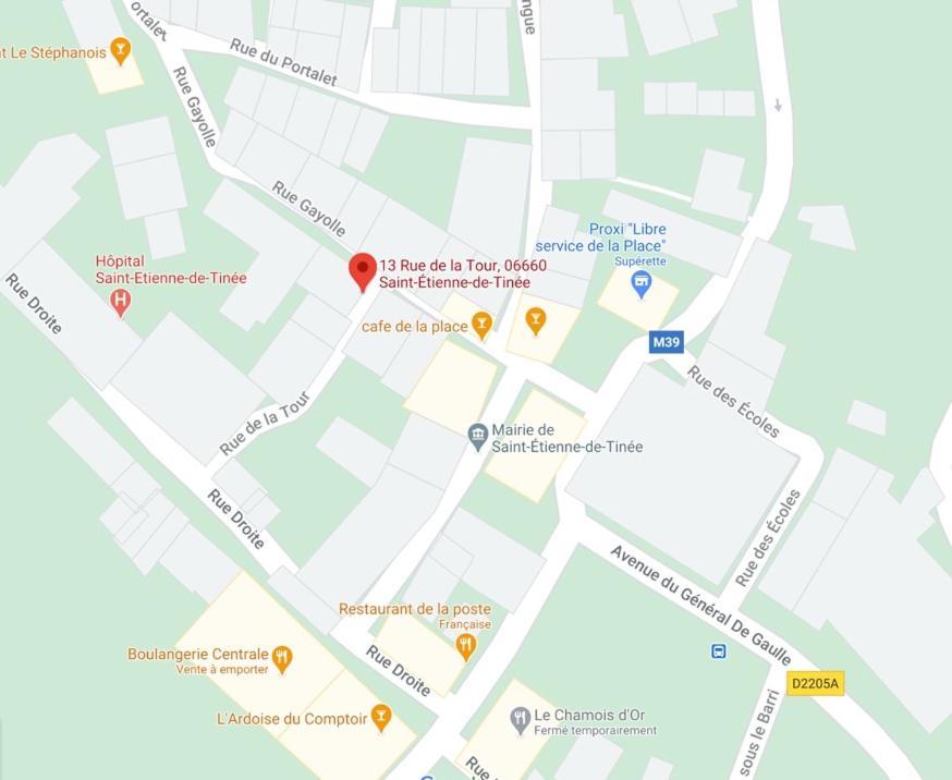 Studio La Tour Saint-Étienne-de-Tinée Exteriér fotografie